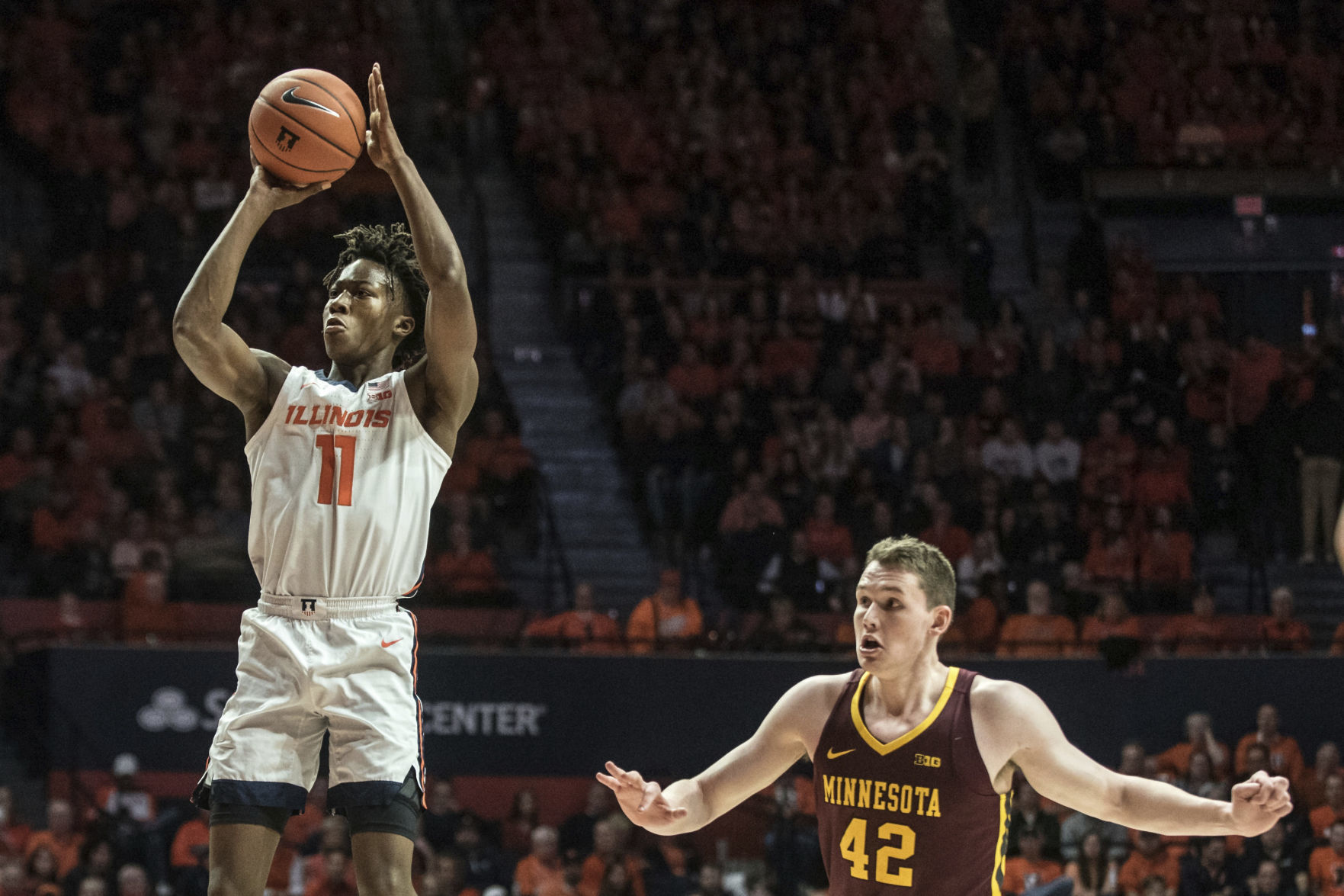 Minnesota Illinois Basketball